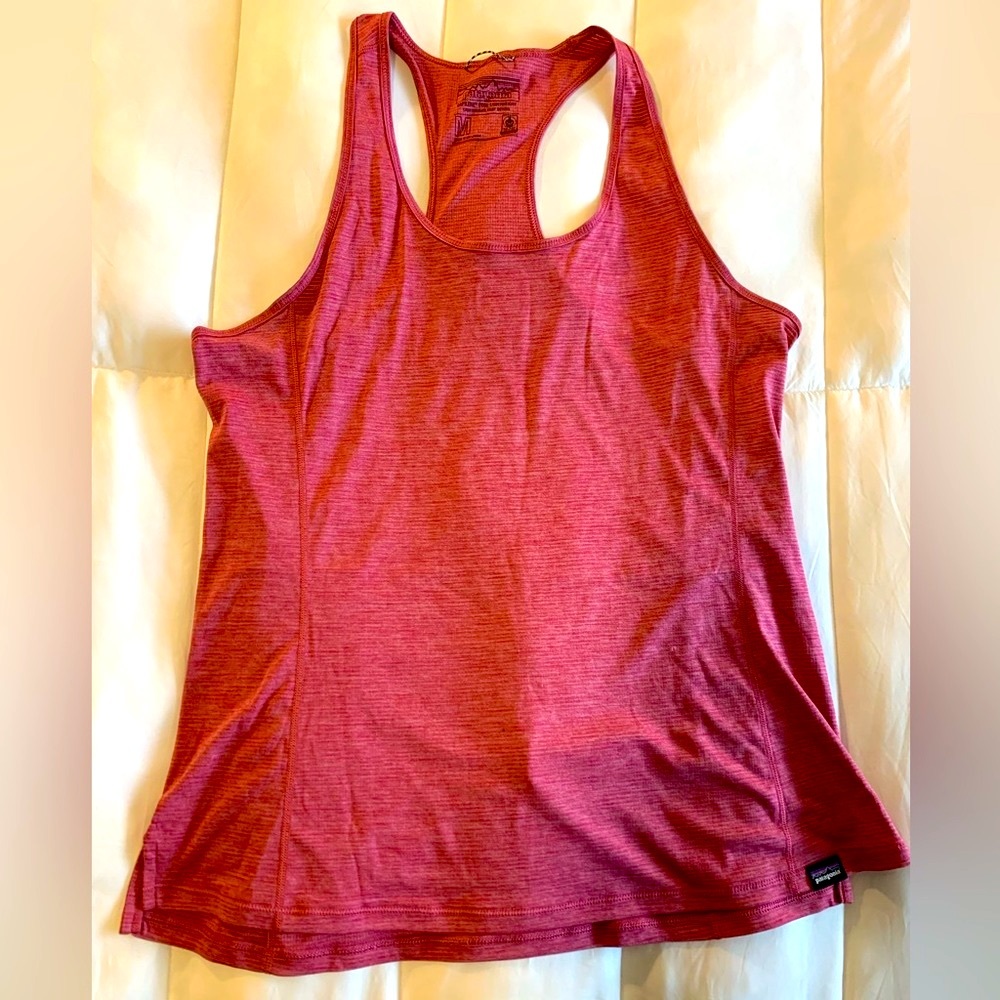Patagonia W's Capilene Cool Lightweight Tank Top (in star pink, size medium)